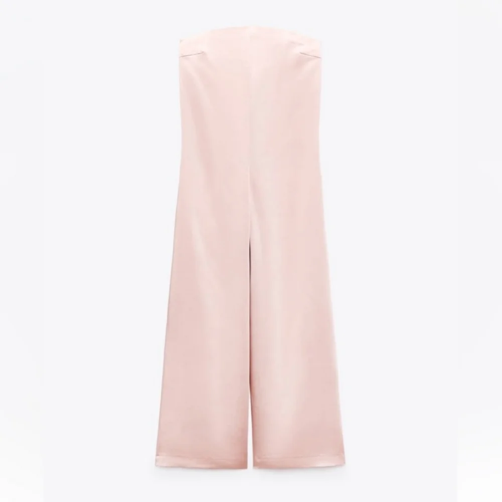 Zara * Satin Jumpsuit Pink Size XS and S
